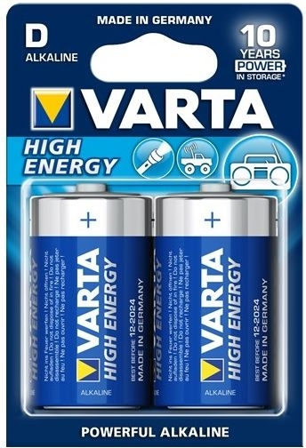 ᐅ • Varta Longlife Power Alkaline D/LR20 blister 2